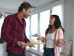 ベビーシッター, ベッドルーム, 浮気者, イく瞬間, イマラチオ, チン, 黒人, ラフ
