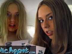 18, ブロンド, 浮気者, 中出し, イく瞬間, 彼女, ハメ撮り, ロシア人