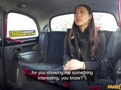 Asian, Ass, Big ass, Blowjob, Brunette, Car, French