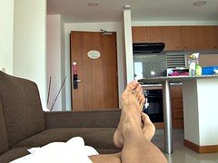 Tir de sperme, Hard, Fille latino, Domestique, Petite femme, Pov, Rousse roux, Rasée