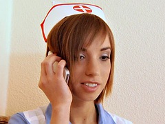 Anal, Chica, Verga grande, Mamada, Enfermera