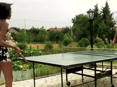 口内発射, フランス人, ハードコア, 異人種間, なめる, アウトドア, タトゥー, オッパイの