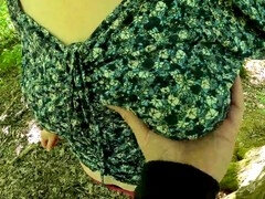 Gros seins, Domination, Exhib, Humiliation, De plein air, Punition, Claque, Fessée