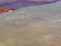 Amateur, Beach, Girlfriend, Nude, Orgasm, Public, Smoking, Wet
