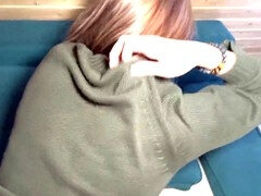 Cum inside me at my parents' place - homemade POV fun
