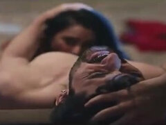 Bruinharig, Hd, Indisch, Zuigen, Vrouw