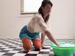 Amateur, Brunette brune, Femelle, Poilue, Hd, Solo, Jarretelles, Jouets
