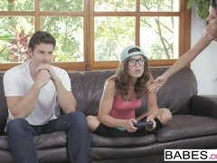 茶髪の, 女, 眼鏡, Hd, キス, 母, スペイン人, 三人