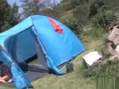 German Camping Party 1 German Amateur Big Tits Blonde Cumshot Group Har