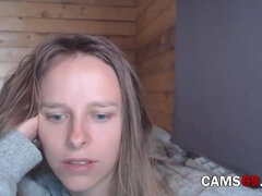 Enthousiasteling, Grote mammen, Rondborstig, Masturbatie, Russisch, Tiener, Tieten likken, Webcamera
