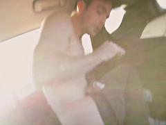 Auto, Schwul, Hd, Pov, Reiten, Tätowierung