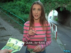 Culo, Europeo, Tacones, Dinero, Bragas, Público, Afeitado, Adolescente