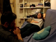 素人, 足, フェティッシュ, イタリア人, ティーン