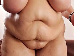 Enthousiasteling, Mooie dikke vrouwen, Grote mammen, Duits, Tieten likken