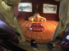 素人, 茶髪の, 足, 彼女, ピアス, オマンコ, ストリッピング, オッパイの