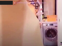 Asiático, Tetas grandes, Consolador, Peludo, Pezones, Solo, Tailandés, Vibrador