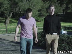 Stepbrothers Three-Way with Red-Hot Fresh Neighbor