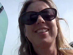 Pijpbeurt, Sperma shot, Buiten, Webcamera