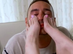 Blonde honey gives him a deep blowjob