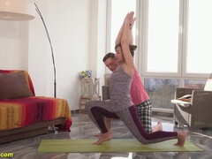 Redhead Mom Gets Fucked By Yoga Instructor