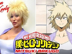 デカパイ, ブロンド, フェラチオ, 面白, 手コキする, 淫乱熟女, 母, ウェブカメラ