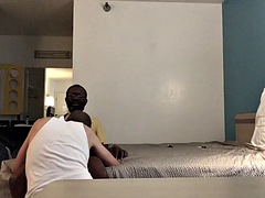 Swallowing Black C0CK  LOAD in Des Moines! Feed Me!