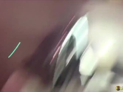 18, アジア人, フェラチオ, カップル, 中出し, 手コキする, ハードコア, オッパイの