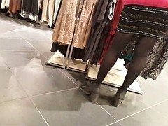 Black, Fetish, Pantyhose, Stockings, Voyeur