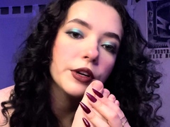 Enthousiasteling, Bruinharig, Rondborstig, Mollig, Voeten fetish, Alleen, Speelgoed, Webcamera