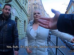 Gros seins, Blonde, Sucer une bite, Rondelette, Tchèque, Maman, Argent, Réalité