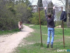 Dirty Flix - Eliza Thorne - Massage and intercourse for nerdy t
