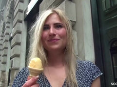 Enthousiasteling, Grote lul, Grote mammen, Blond, Hardcore, Natuurlijke tieten, Tiener, Tieten likken