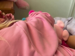 Rubia, Corrida, Corridas, Papá, Hija, Pequeña, Montar, Adolescente