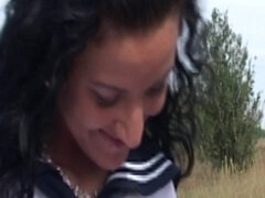 Grote kont, Grote mammen, Pijpbeurt, Bruinharig, Ondergoed, Buiten