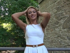 In den arsch, Arsch, Blondine, Blasen, Flashen, Hd, Masturbation, Pornostars