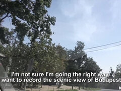 Americano, Chica, Morena, Coche, Sexo duro, Puta, Estudiante, Tetas