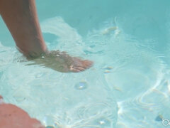 Stellung 69, Tussi, Schlafzimmer, Grosse titten, Hardcore, Latina, Lecken, Pool