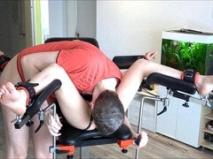Leie, Fesselspiele, Paar, Maschinenfick, Muschi, Sklave, Tätowierung, Jungendliche (18+)