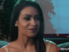 Amerikaans, Kont, Grote mammen, Gezichtzitten, Vingeren, Hakken, Zoenen, Likken