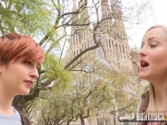 Sicilia and Caomei Bala are making love with each other, in the middle of the day