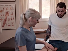 In den arsch, Blasen, Paar, Erotisch, Schwul, Massage, Transfrau, Erotischer film