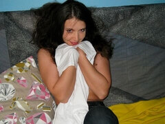 素人, お尻, 指いじり, オナニー, 自然山雀, オマンコ, 一人, ティーン