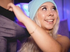 ぽっちゃり, フェラチオ, ぽちゃ, デブ, ラティーナ, フェラする, ティーン, オッパイの