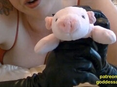 Toilet slave, rest room, roleplay