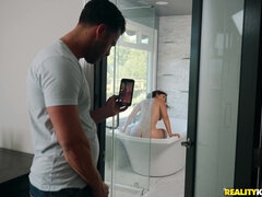 Gorgeous MILF with dildo breathtaking sex video