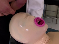 Culo, Tetas grandes, Mamada, Muñeca, Látex, Afeitado, Tabú, Tetas