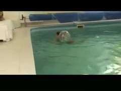 Asian, Babes, Fingering, Pool