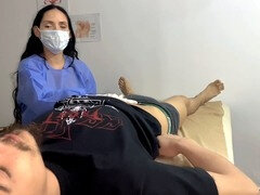 Leie, Grosser schwanz, Blasen, Sperma im mund, Handjob, Massage, Masturbation, Scherzbold