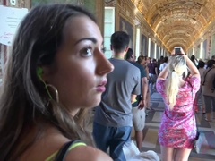 Braunhaarige, Klassisch, Kleid, Flashen, Freundin, Im freien, Öffentlich, Titten