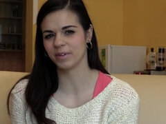 Braunhaarige, Masturbation, Nackt, Schüchtern, Solo, Spielzeuge